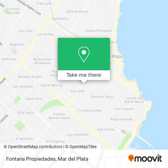Fontana Propiedades map