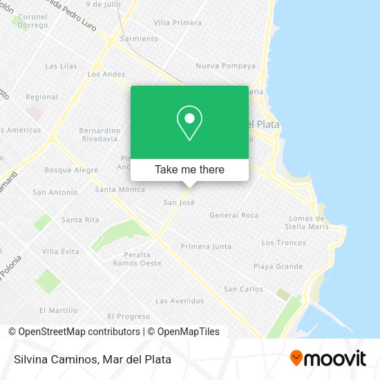 Silvina Caminos map