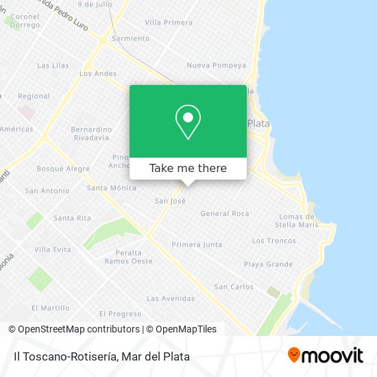 Il Toscano-Rotisería map