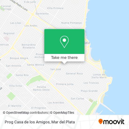 Prog Casa de los Amigos map