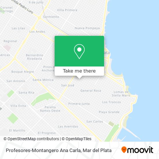 Mapa de Profesores-Montangero Ana Carla