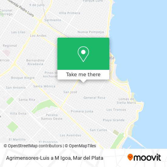 Agrimensores-Luis a M Igoa map