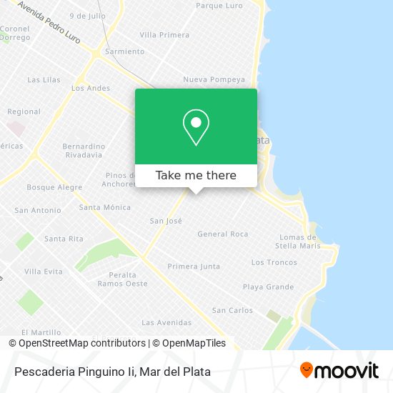 Pescaderia Pinguino Ii map