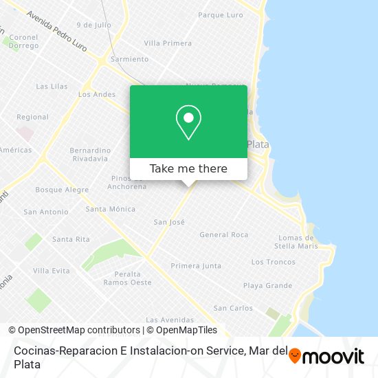 Cocinas-Reparacion E Instalacion-on Service map