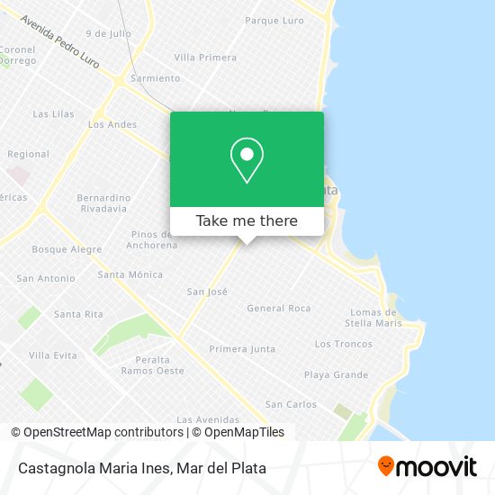 Castagnola Maria Ines map