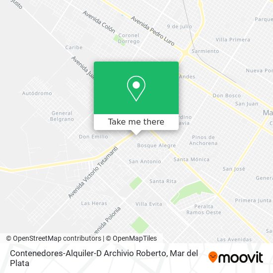 Mapa de Contenedores-Alquiler-D Archivio Roberto