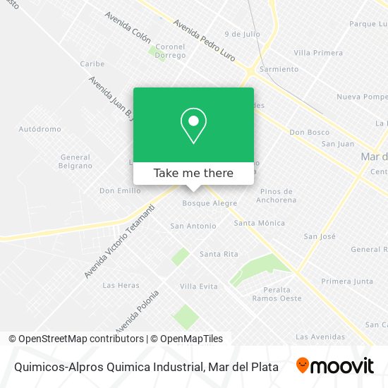 Quimicos-Alpros Quimica Industrial map