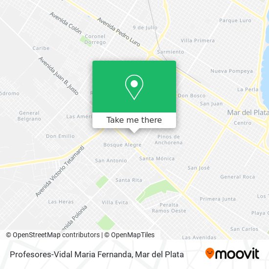 Profesores-Vidal Maria Fernanda map