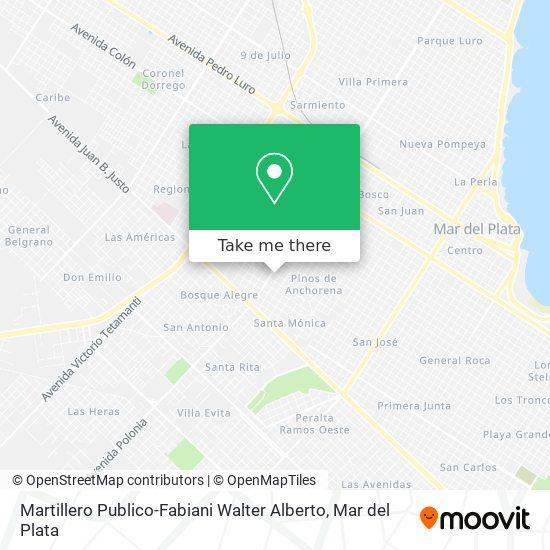 Martillero Publico-Fabiani Walter Alberto map