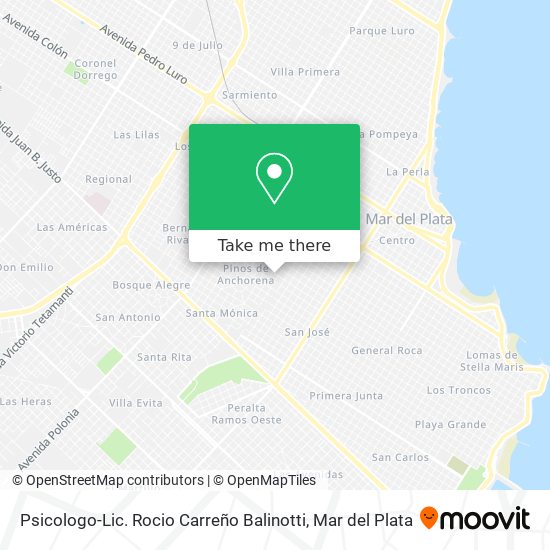 Mapa de Psicologo-Lic. Rocio Carreño Balinotti