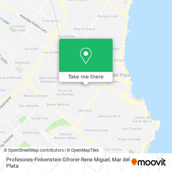 Mapa de Profesores-Finkenstein Gfrorer Rene Miguel