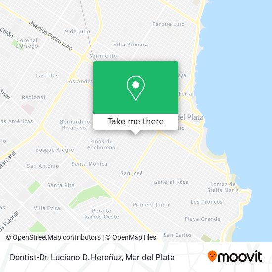Dentist-Dr. Luciano D. Hereñuz map