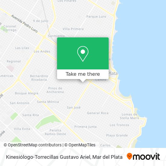 Kinesiólogo-Torrecillas Gustavo Ariel map