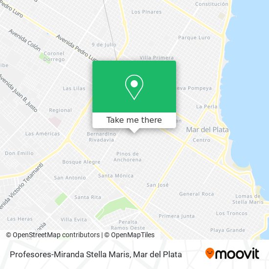 Profesores-Miranda Stella Maris map