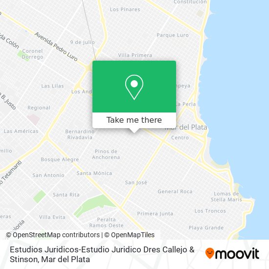 Estudios Juridicos-Estudio Juridico Dres Callejo & Stinson map