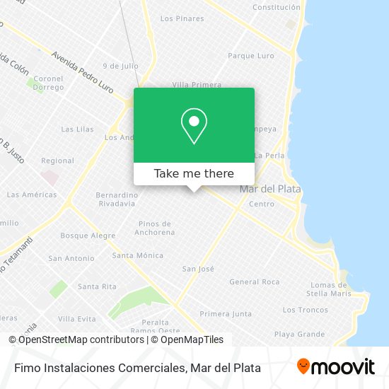 Fimo Instalaciones Comerciales map