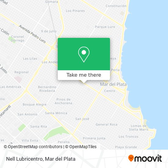 Nell Lubricentro map