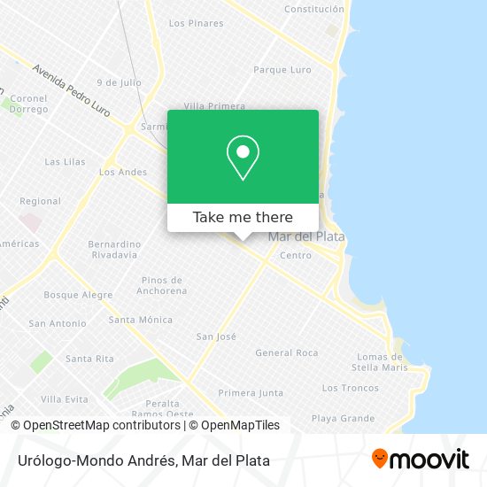 Mapa de Urólogo-Mondo Andrés