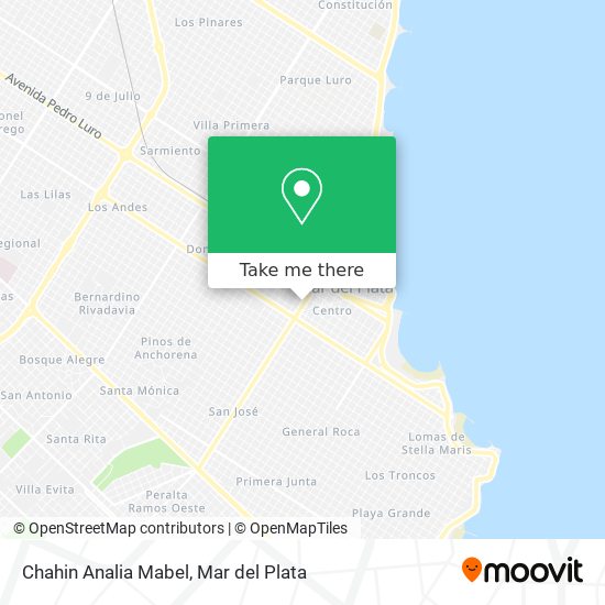 Chahin Analia Mabel map