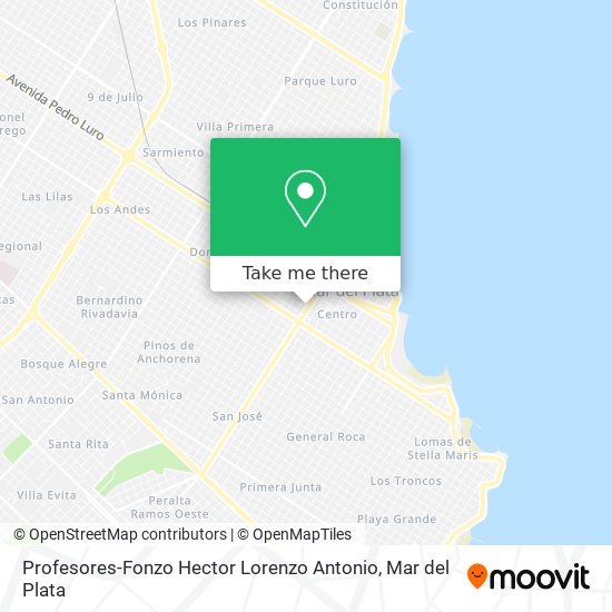 Mapa de Profesores-Fonzo Hector Lorenzo Antonio