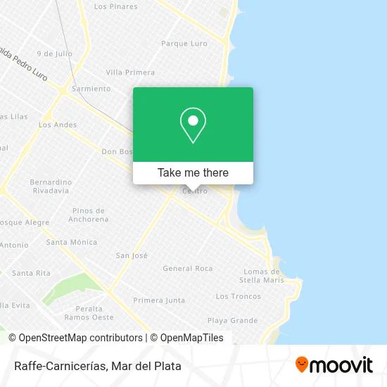 Raffe-Carnicerías map