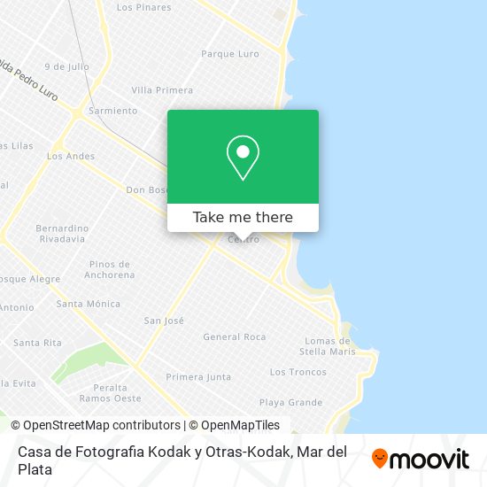 Casa de Fotografia Kodak y Otras-Kodak map