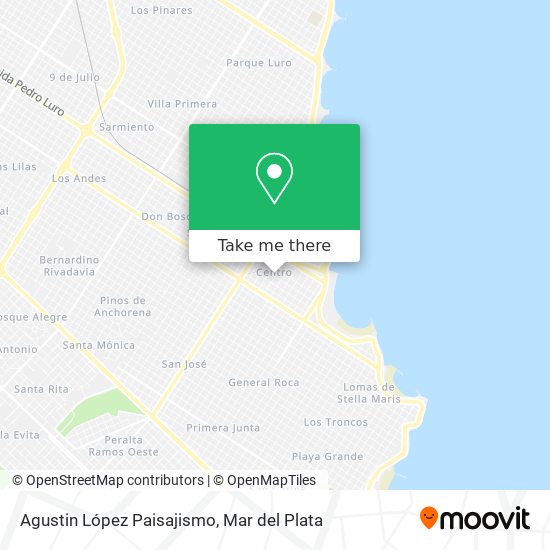 Agustin López Paisajismo map