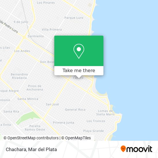 Mapa de Chachara