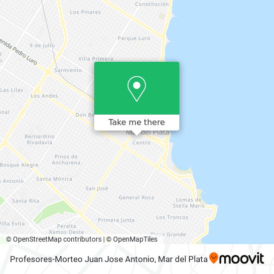 Mapa de Profesores-Morteo Juan Jose Antonio