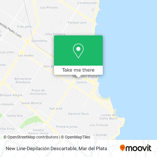 New Line-Depilación Descartable map