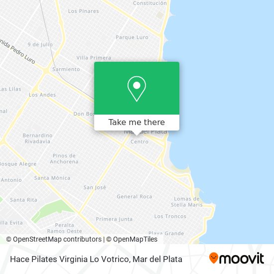 Hace Pilates Virginia Lo Votrico map