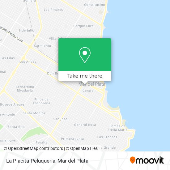 Mapa de La Placita-Peluquería