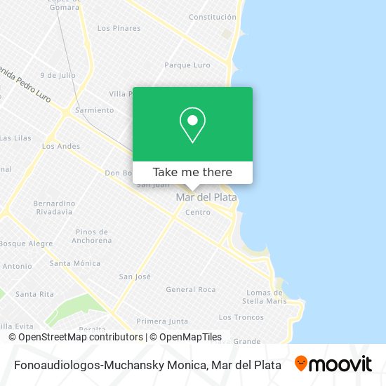 Fonoaudiologos-Muchansky Monica map