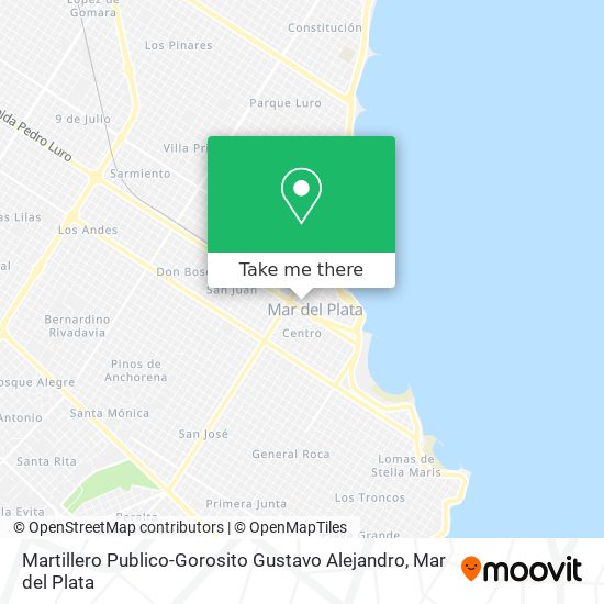 Martillero Publico-Gorosito Gustavo Alejandro map
