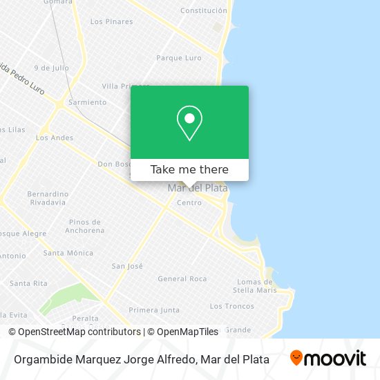 Orgambide Marquez Jorge Alfredo map