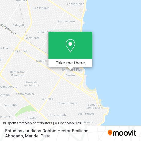 Estudios Juridicos-Robbio Hector Emiliano Abogado map