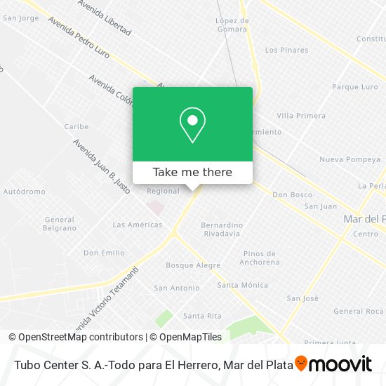 Tubo Center S. A.-Todo para El Herrero map