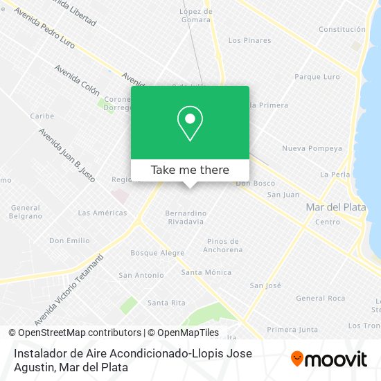 Instalador de Aire Acondicionado-Llopis Jose Agustin map