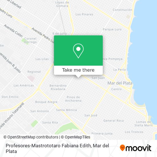Profesores-Mastrototaro Fabiana Edith map