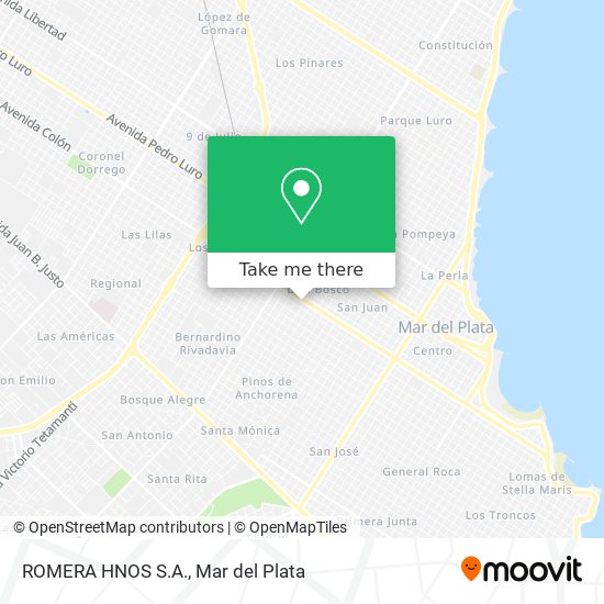 ROMERA HNOS S.A. map