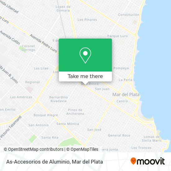 As-Accesorios de Aluminio map