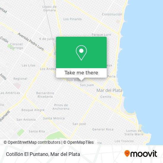 Mapa de Cotillón El Puntano