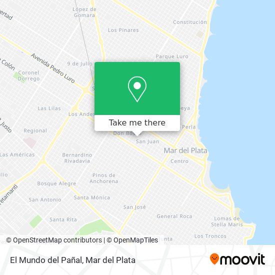 El Mundo del Pañal map