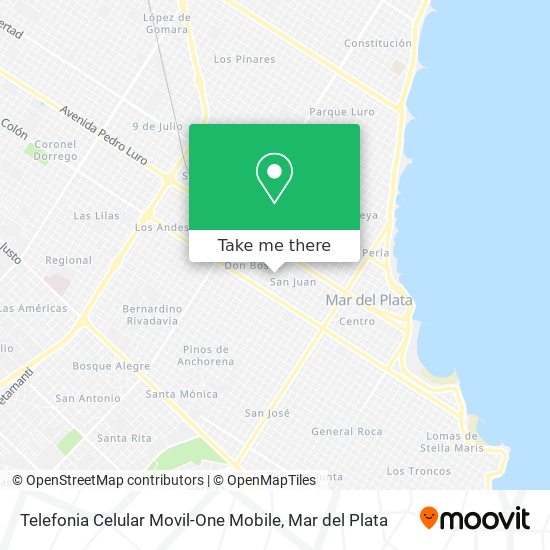 Telefonia Celular Movil-One Mobile map