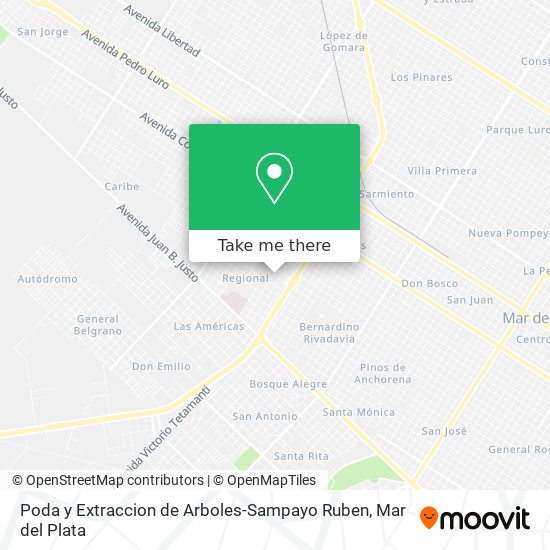 Mapa de Poda y Extraccion de Arboles-Sampayo Ruben
