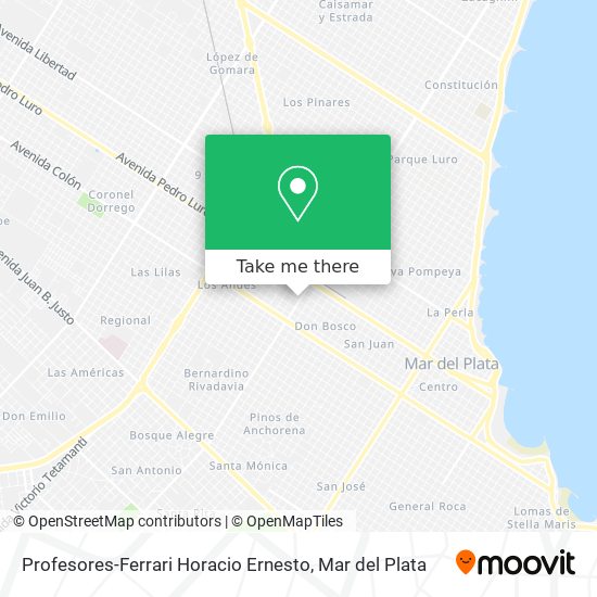 Profesores-Ferrari Horacio Ernesto map