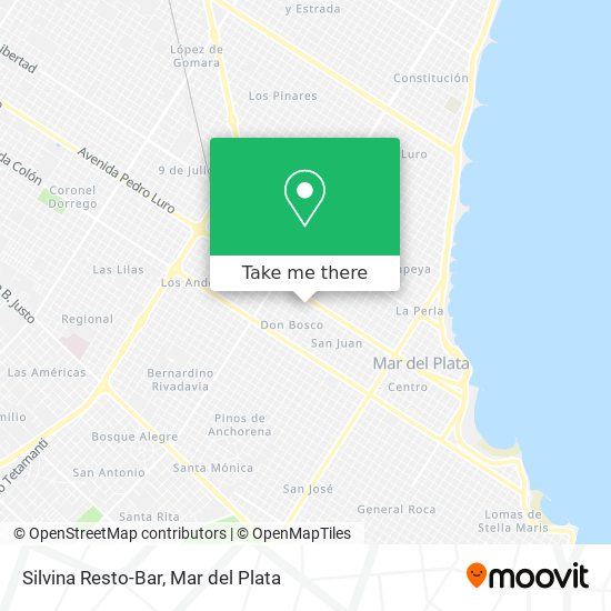 Mapa de Silvina Resto-Bar