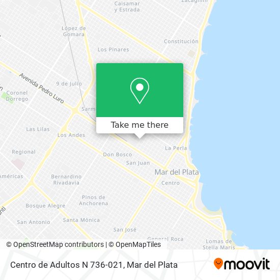 Centro de Adultos N 736-021 map