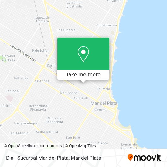 Dia - Sucursal Mar del Plata map