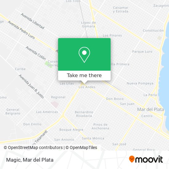 Mapa de Magic